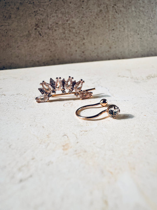 Tiara with Earcuff