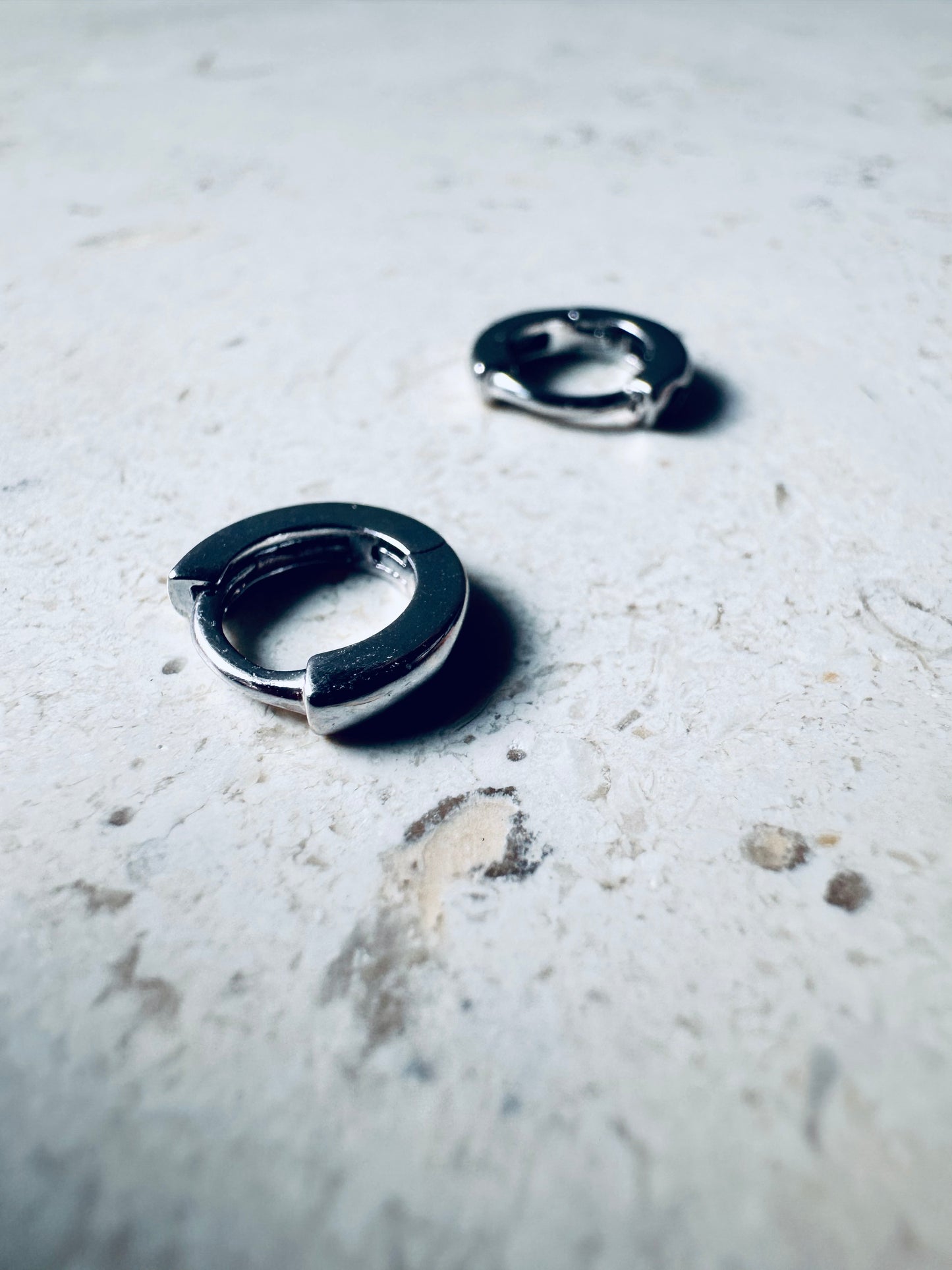 Small Circle Earring Silver