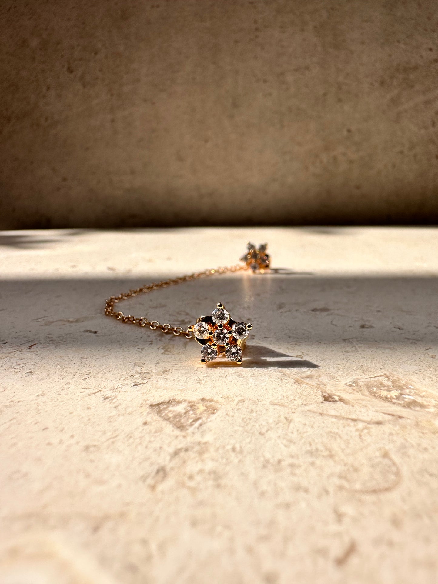 Two Flowers Gold