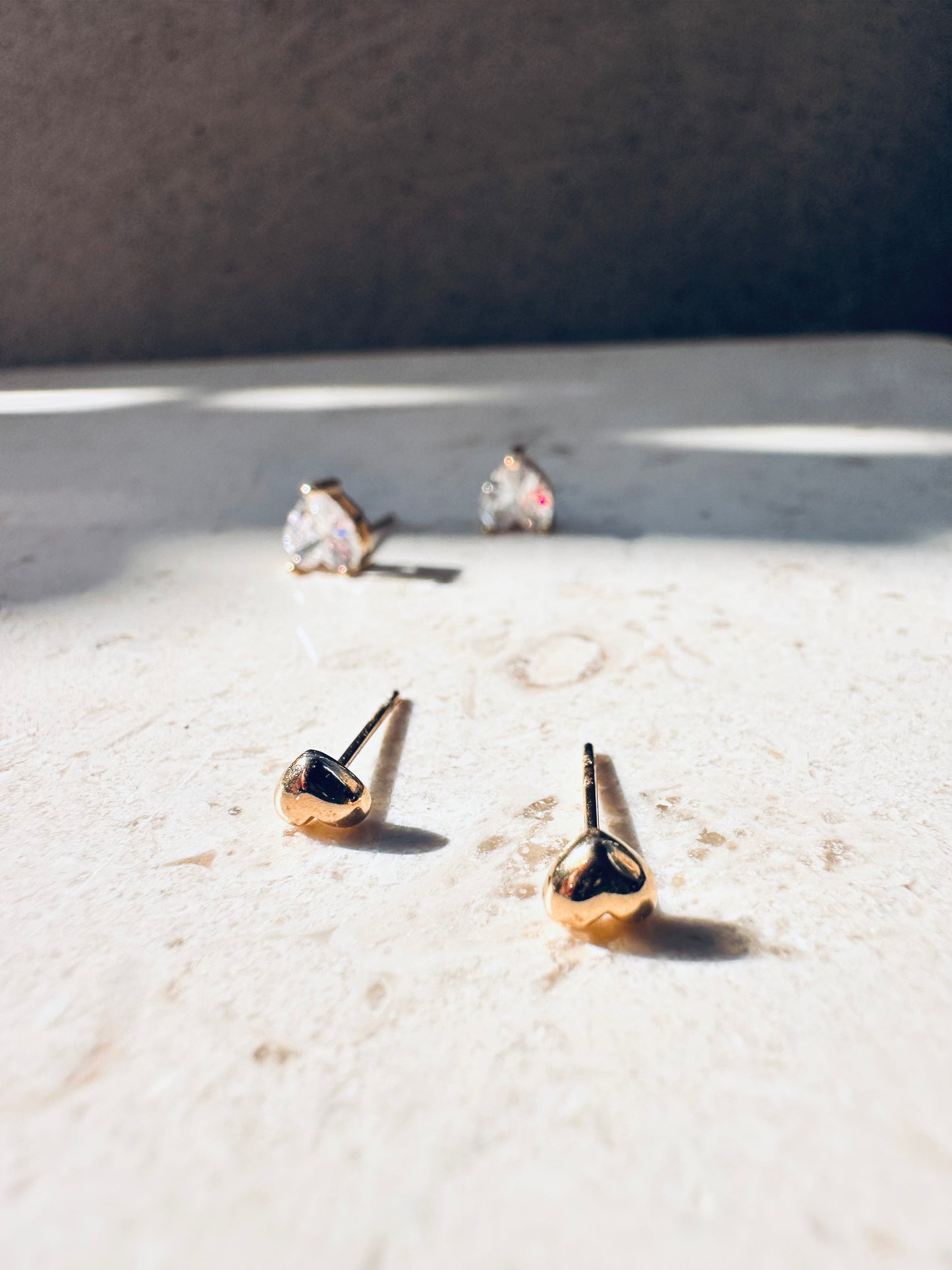 Earring 6 pack hearts